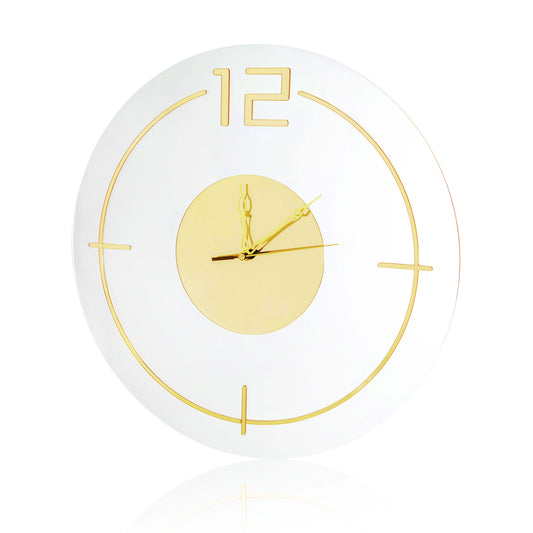 Gold Wall Clock